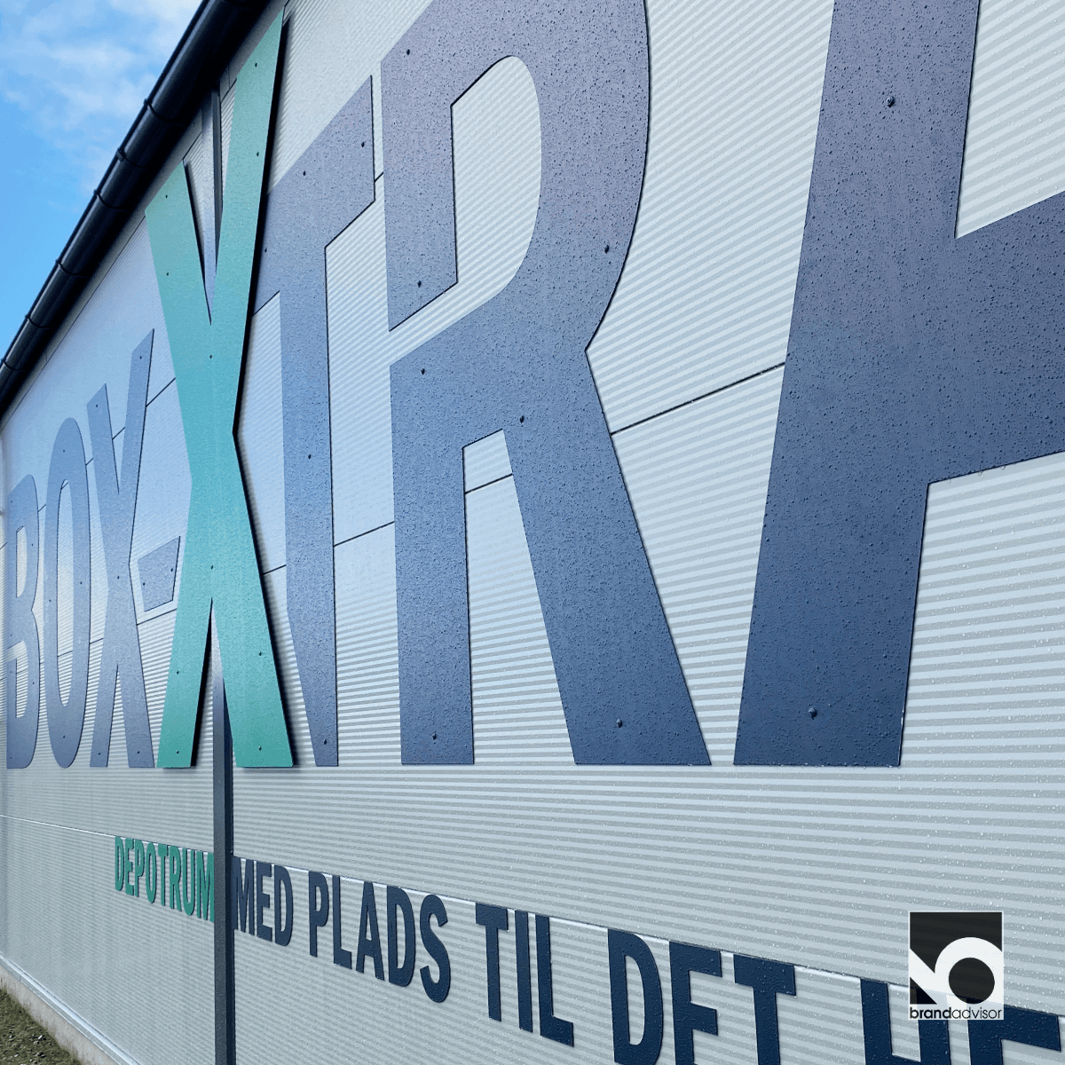 Facadeskilt til Box-Xtra