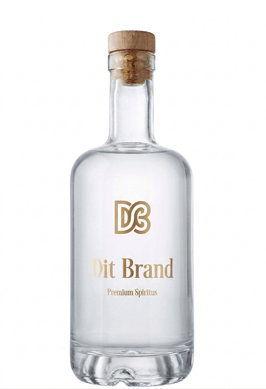 Gin med logo Gin med logo