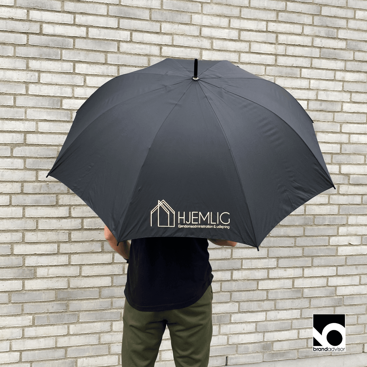 Paraplyer med logo