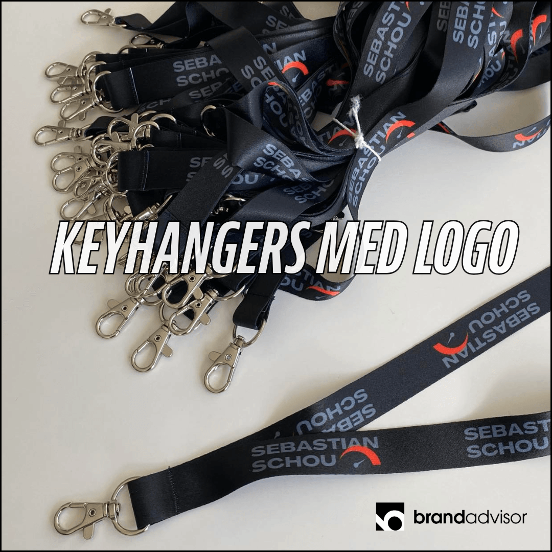 Keyhangers med logo