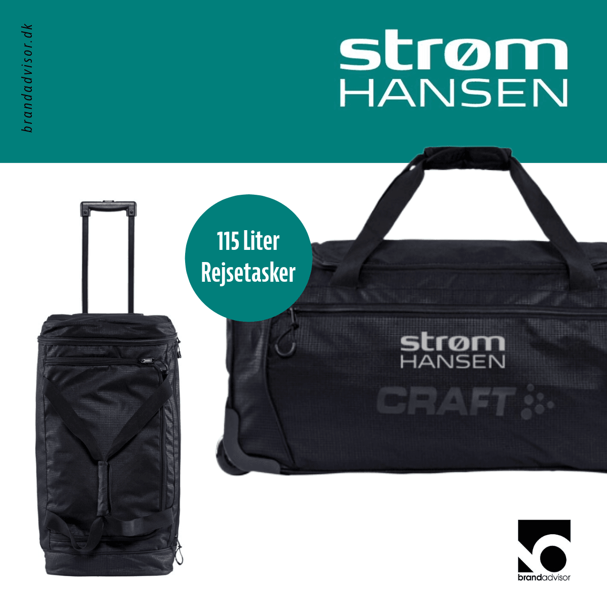 Rejsetaske til Strøm Hansen