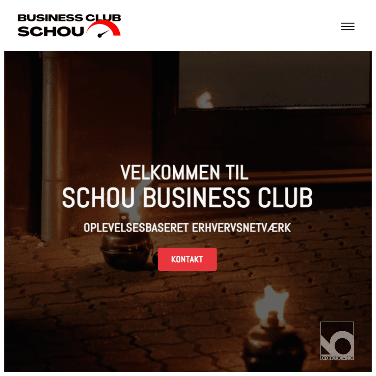 Hjemmeside til Schou Business Club