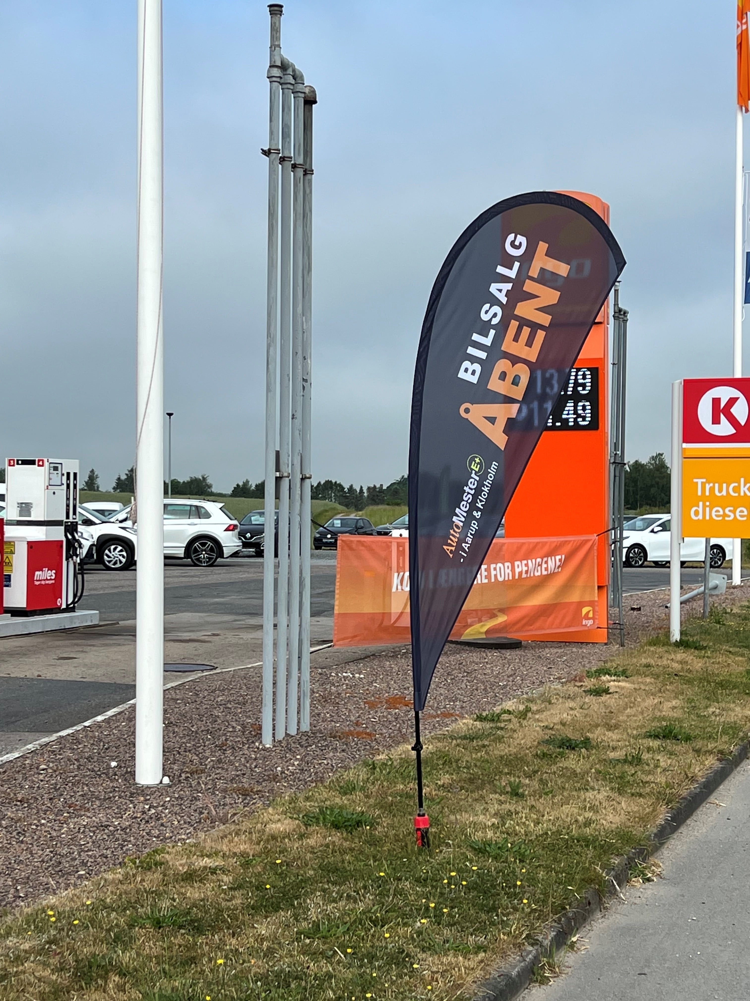 Beachflag for Klokholm Automobiler