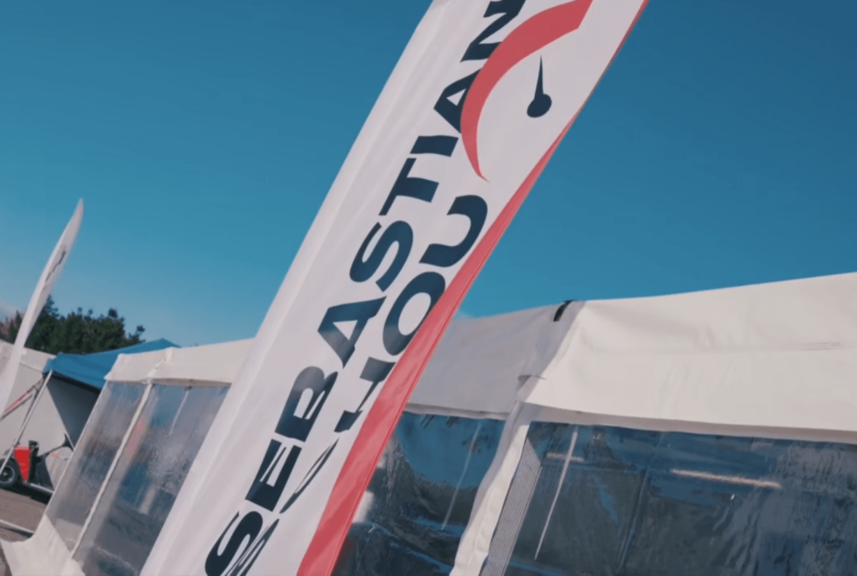 Beachflag Sebastian Schou