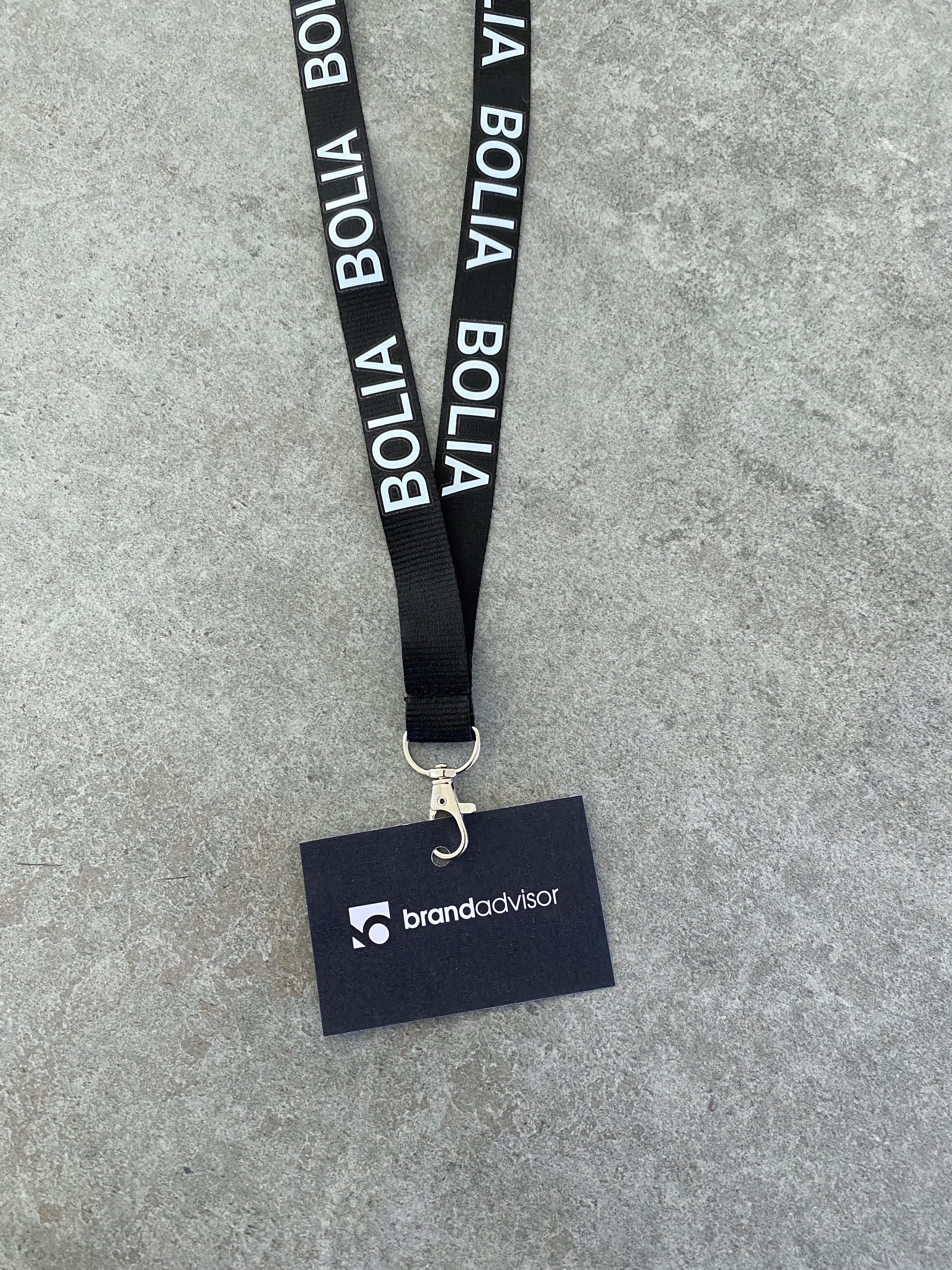 Keyhangers med logo til Bolia
