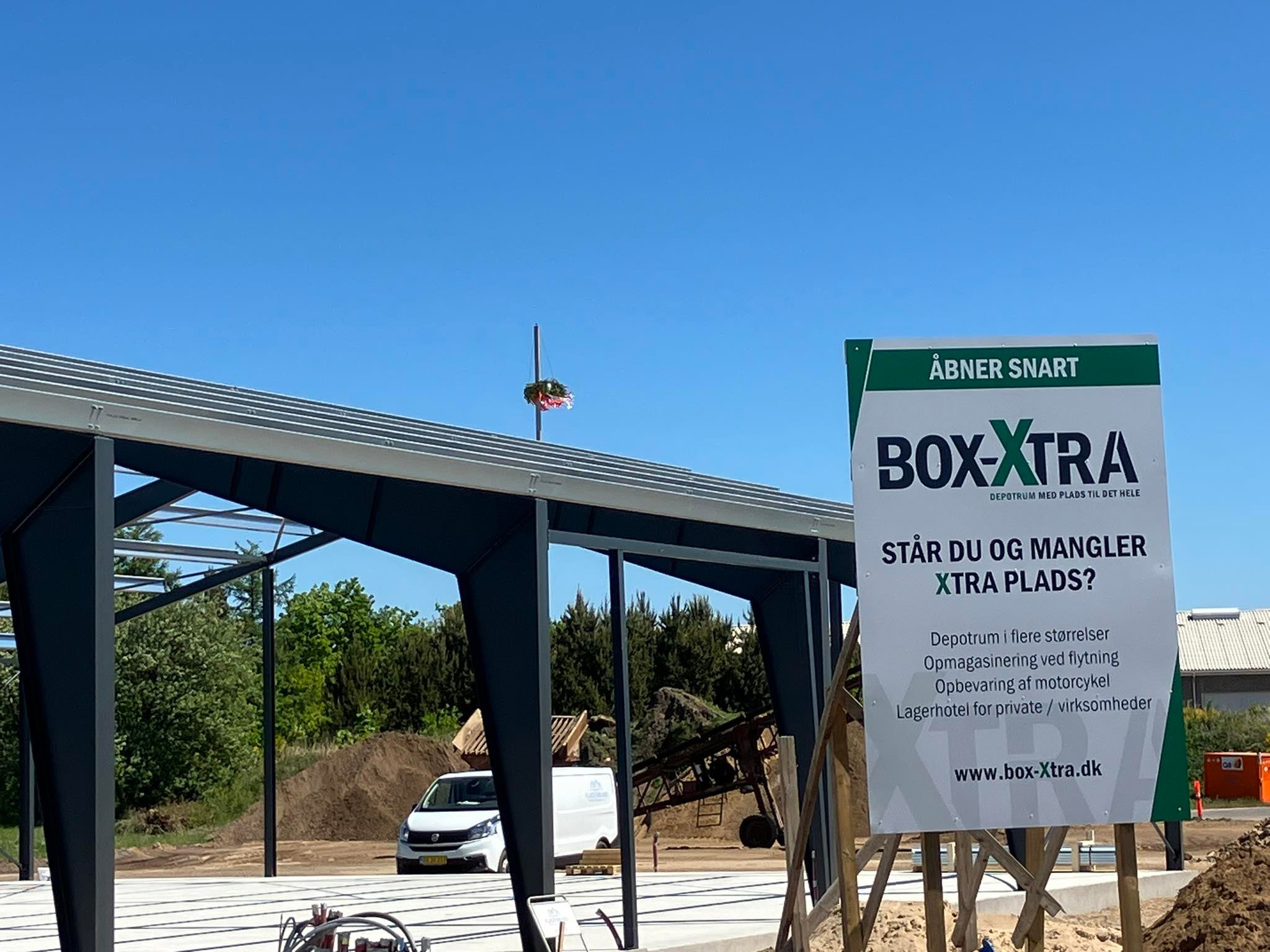 Byggeplads skilt - Box-Xtra