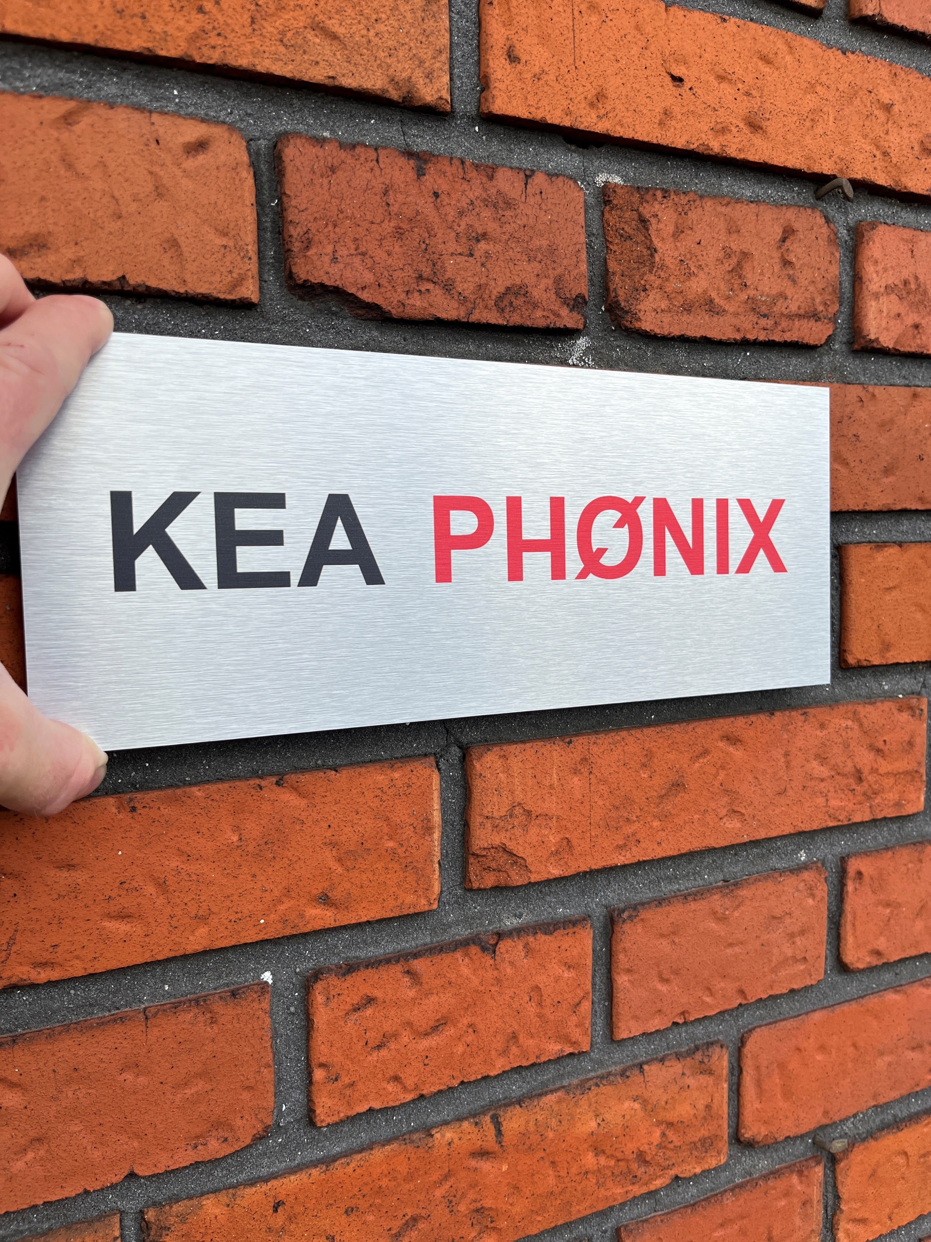 Facadeskilt KEA Phønix